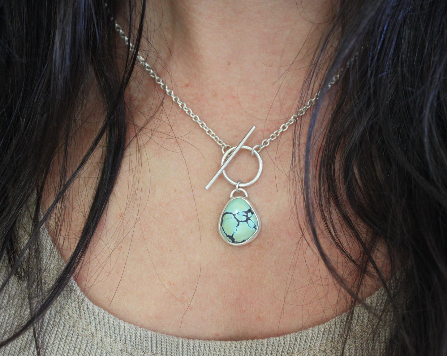 Turquoise Toggle Necklace