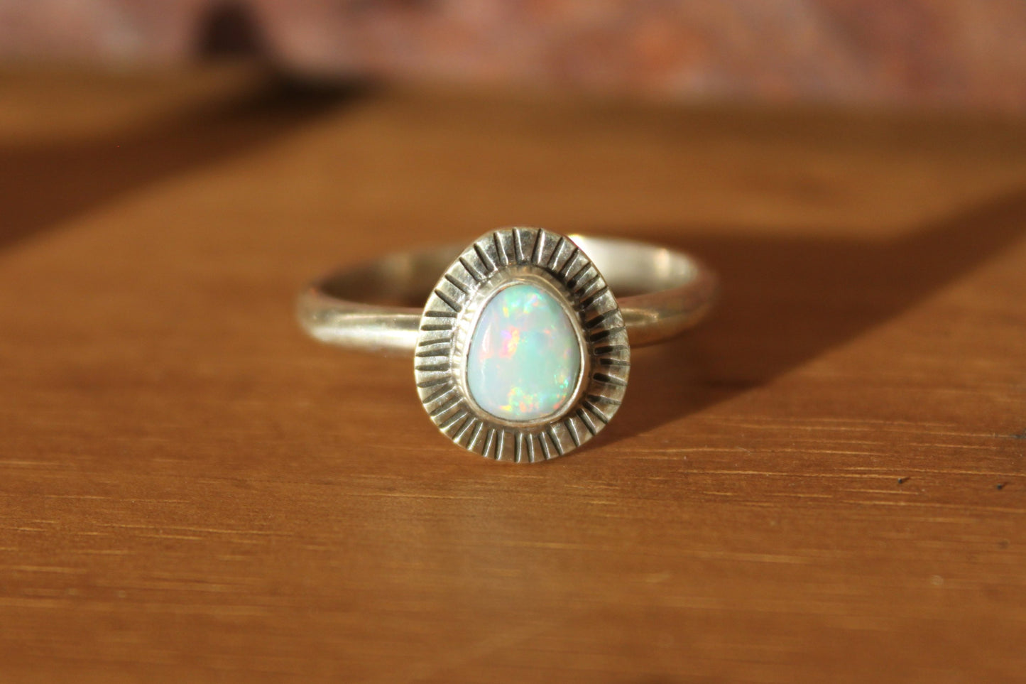 New Mexico Thistle Ring {sz.7.75}