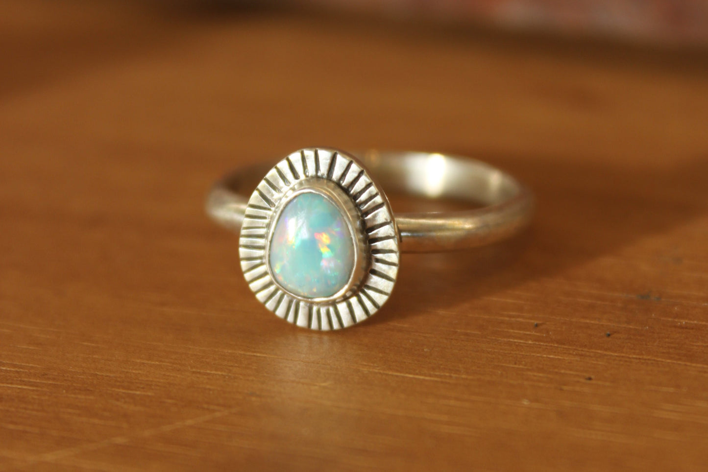 New Mexico Thistle Ring {sz.7.75}