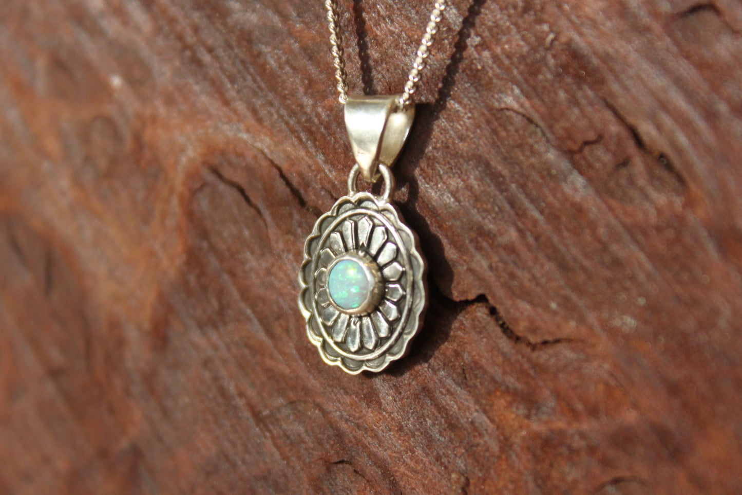 Opal Concho Necklace