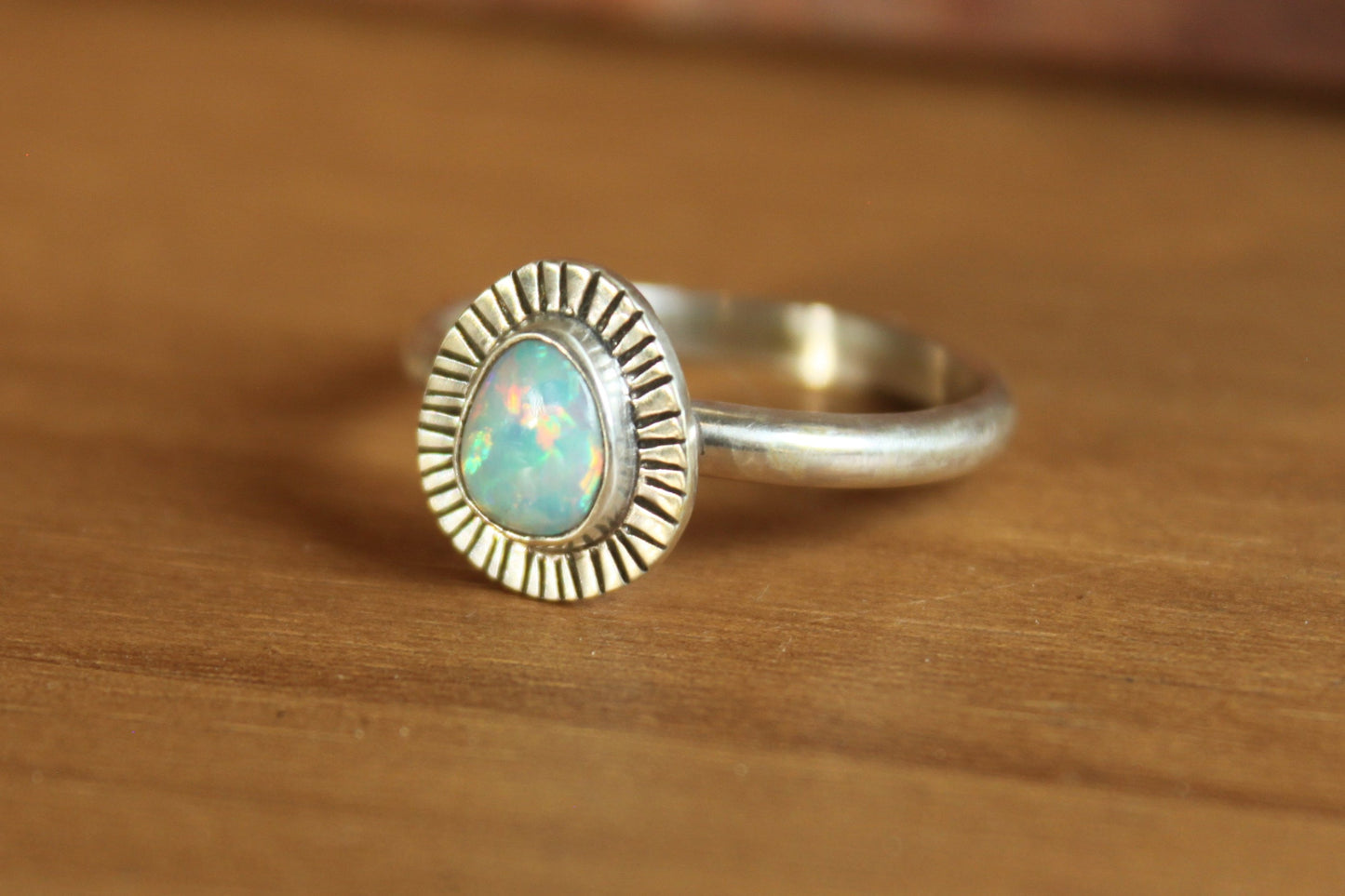 New Mexico Thistle Ring {sz.7.75}