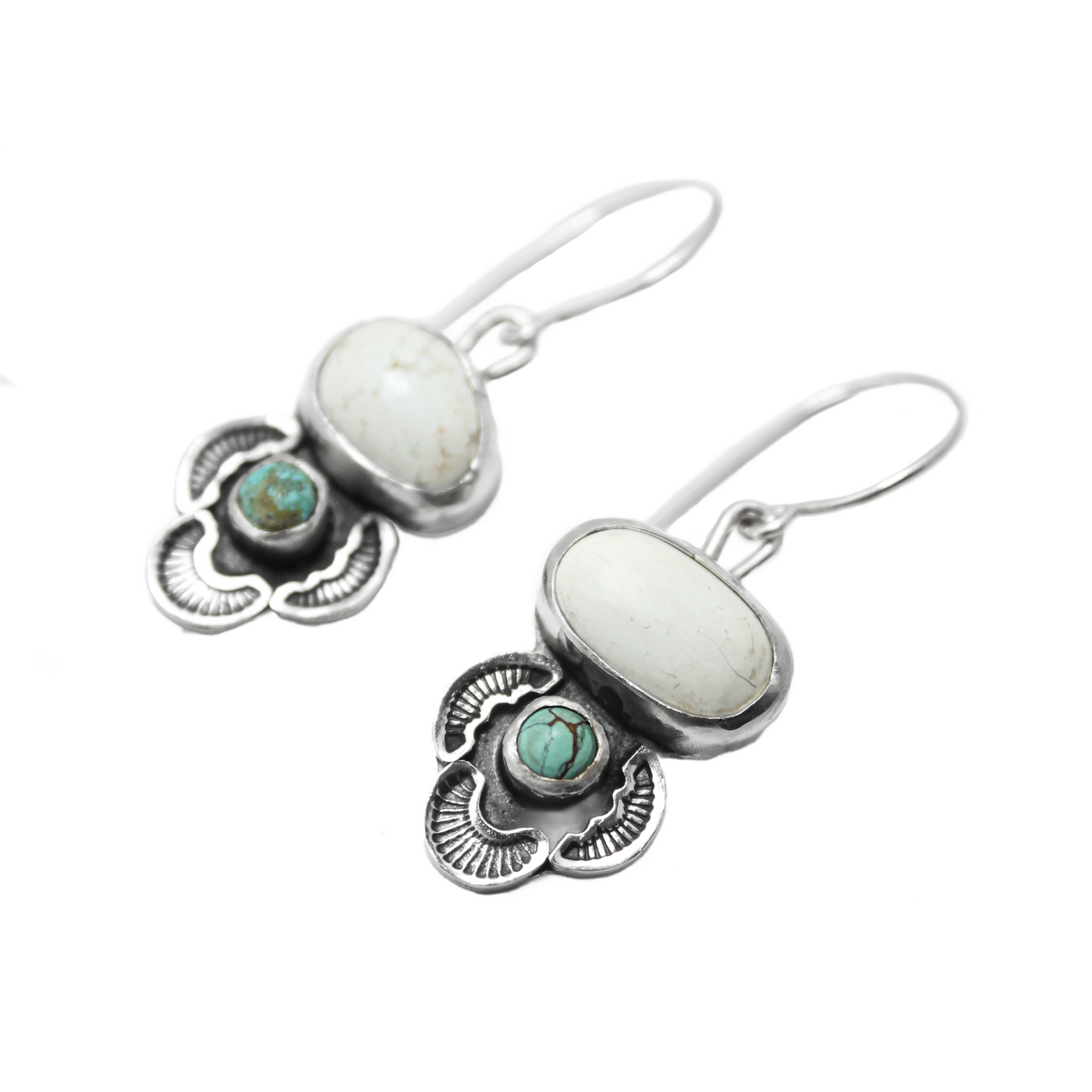 Wild Horse & Turquoise Earrings
