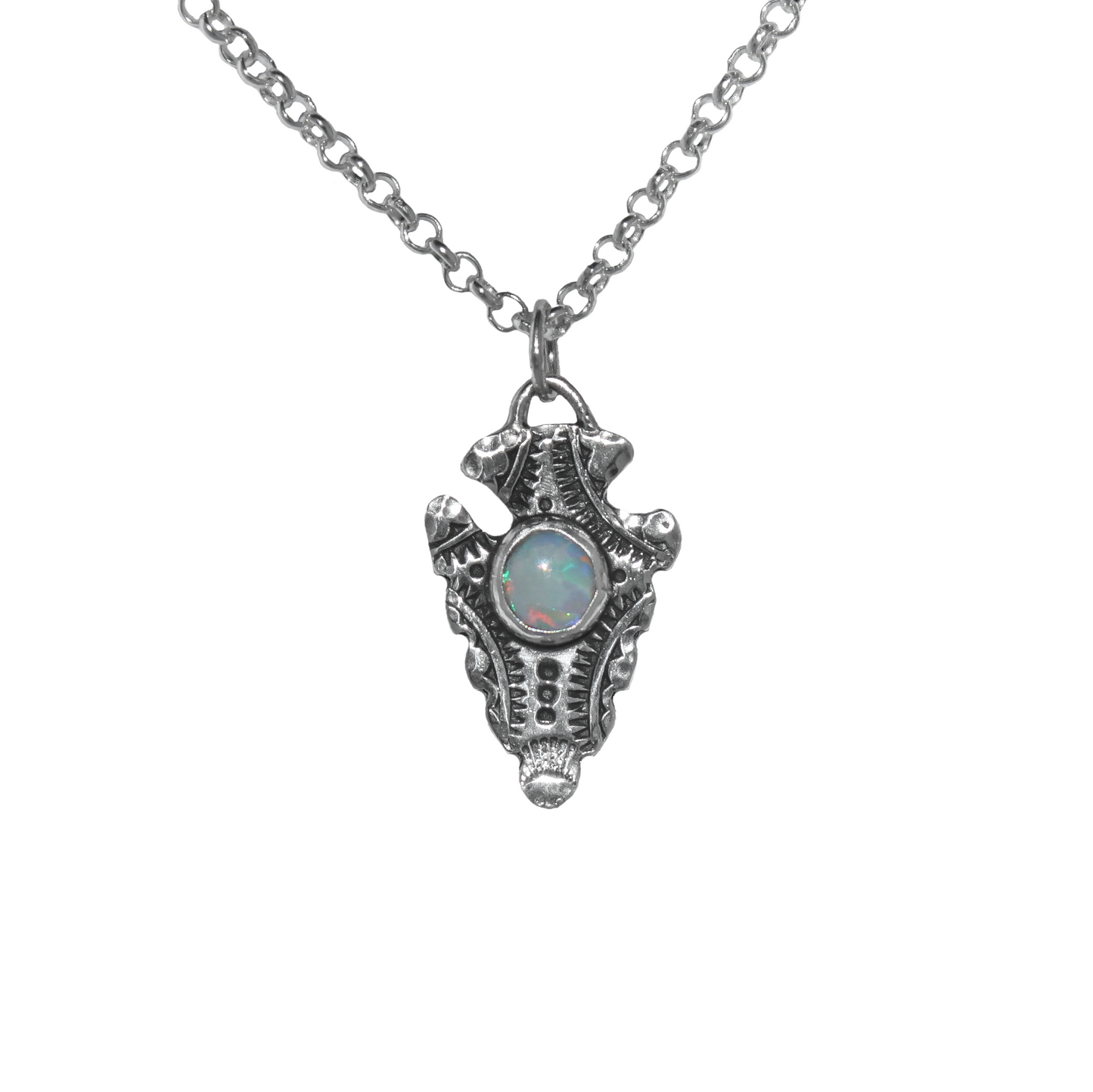 White Cliffs Arrowhead Necklace