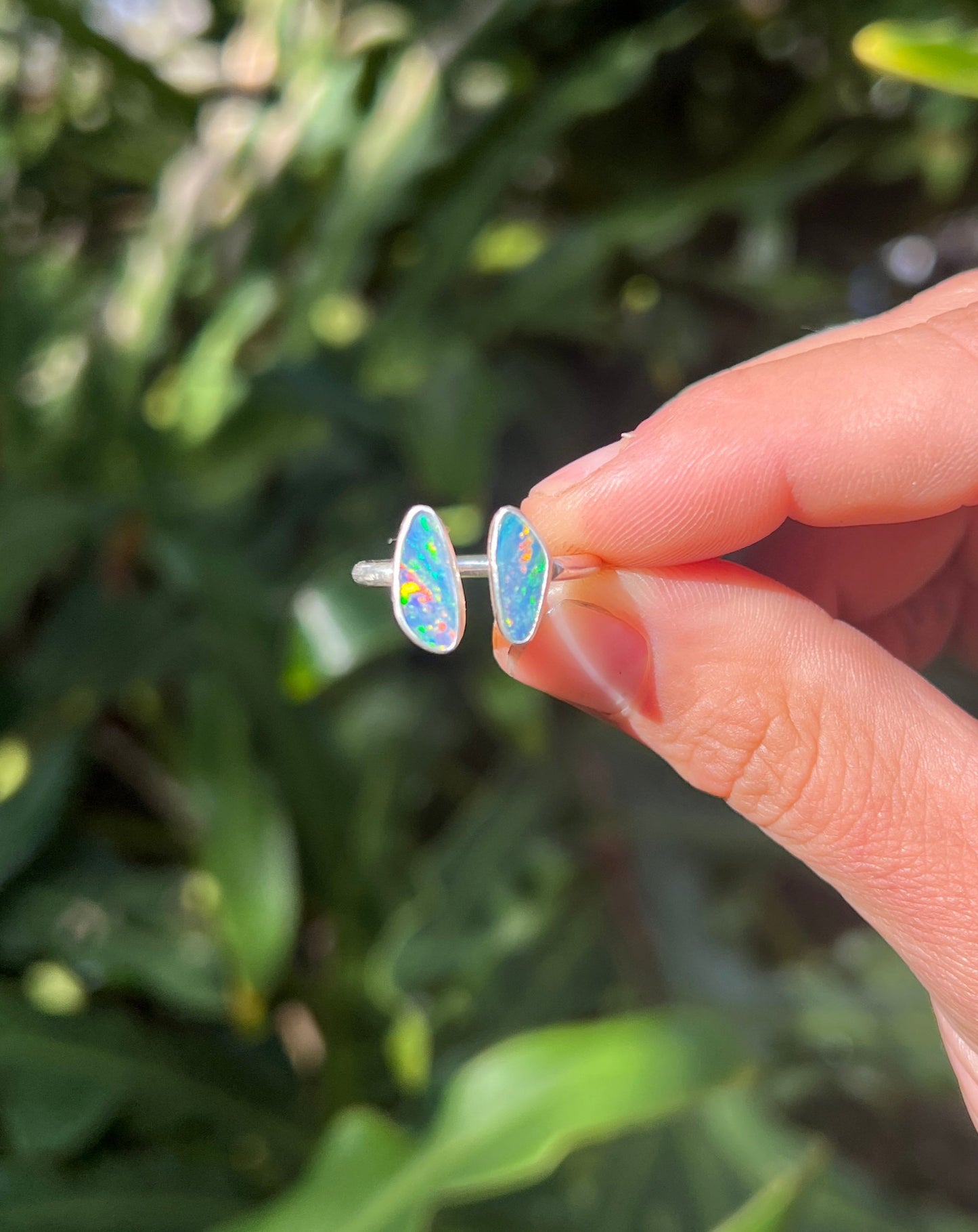 Twin Opal Ring {sz.6.5)