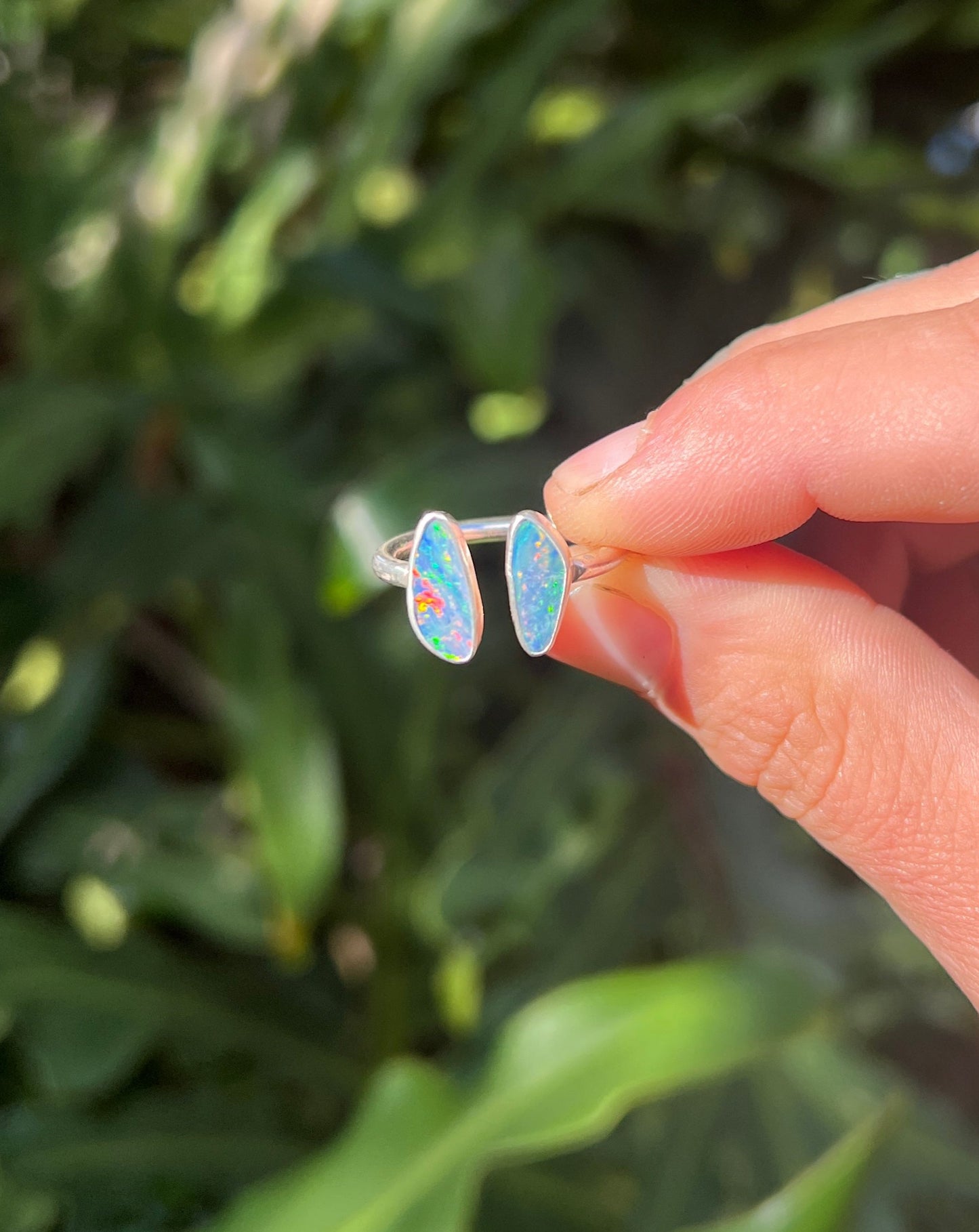 Twin Opal Ring {sz.6.5)