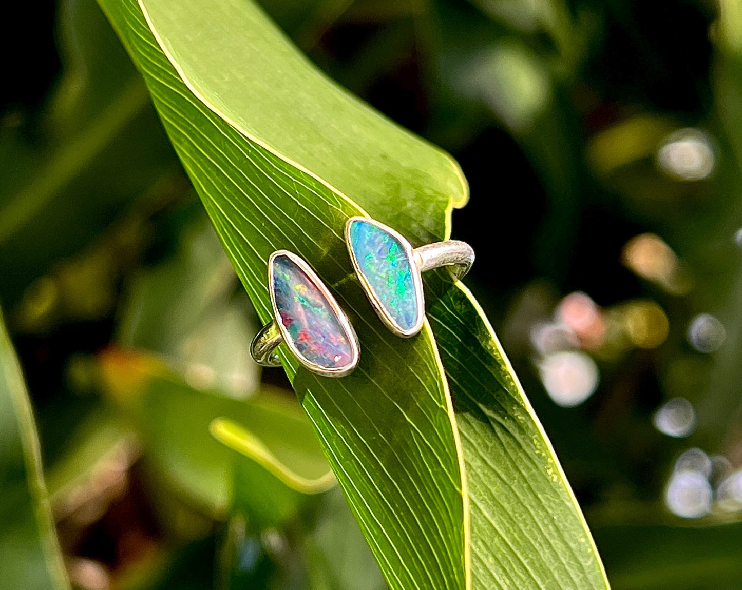 Twin Opal Ring {sz.6.5)