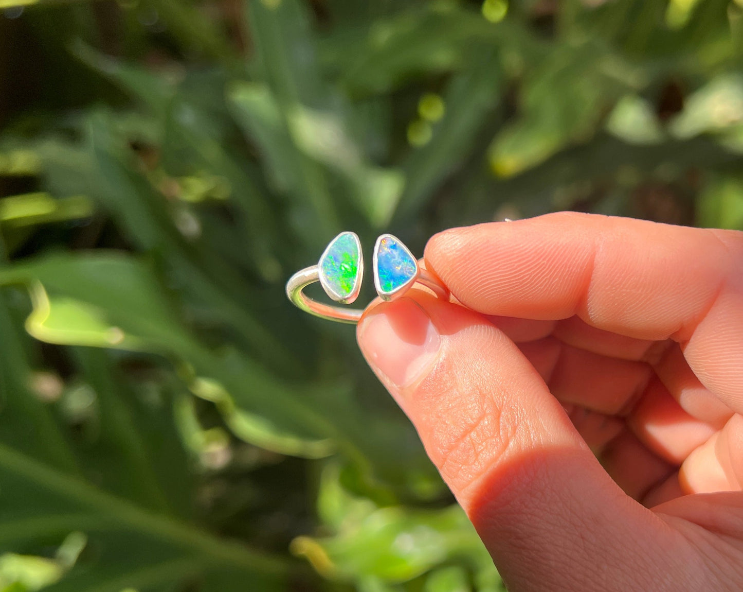 Twin Opal Ring {sz.8.5)