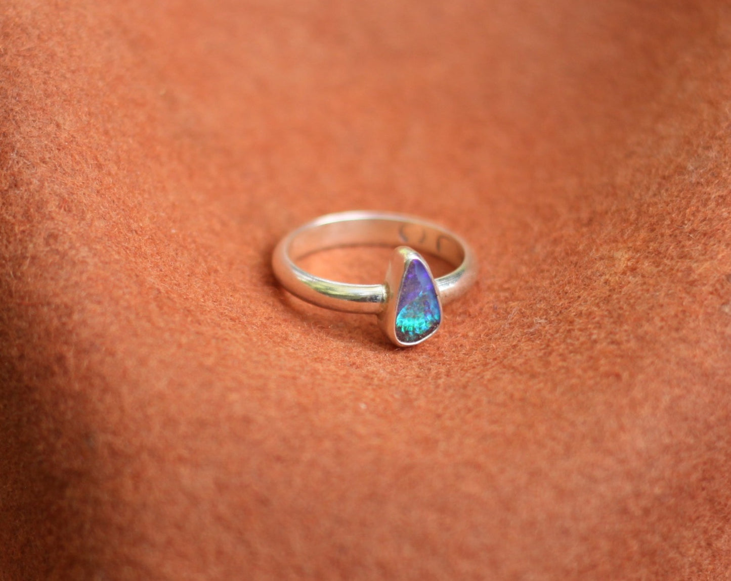 Boulder Opal Ring {sz.6.75}