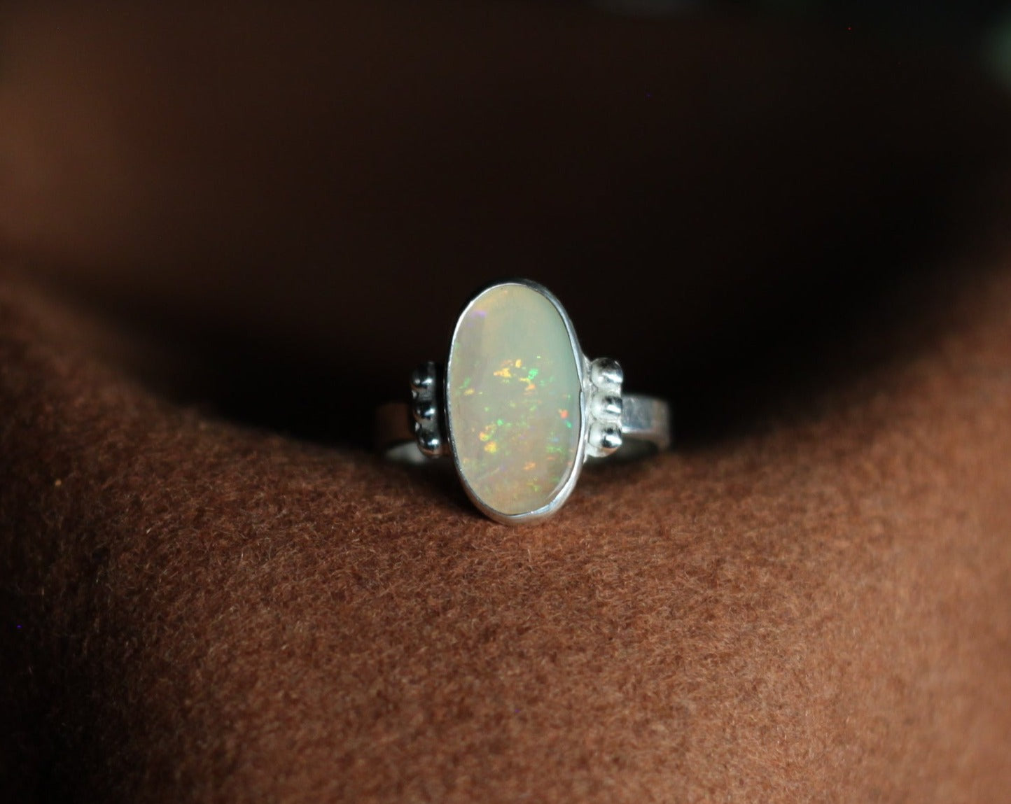 Australian Opal Ring {sz.7.5}