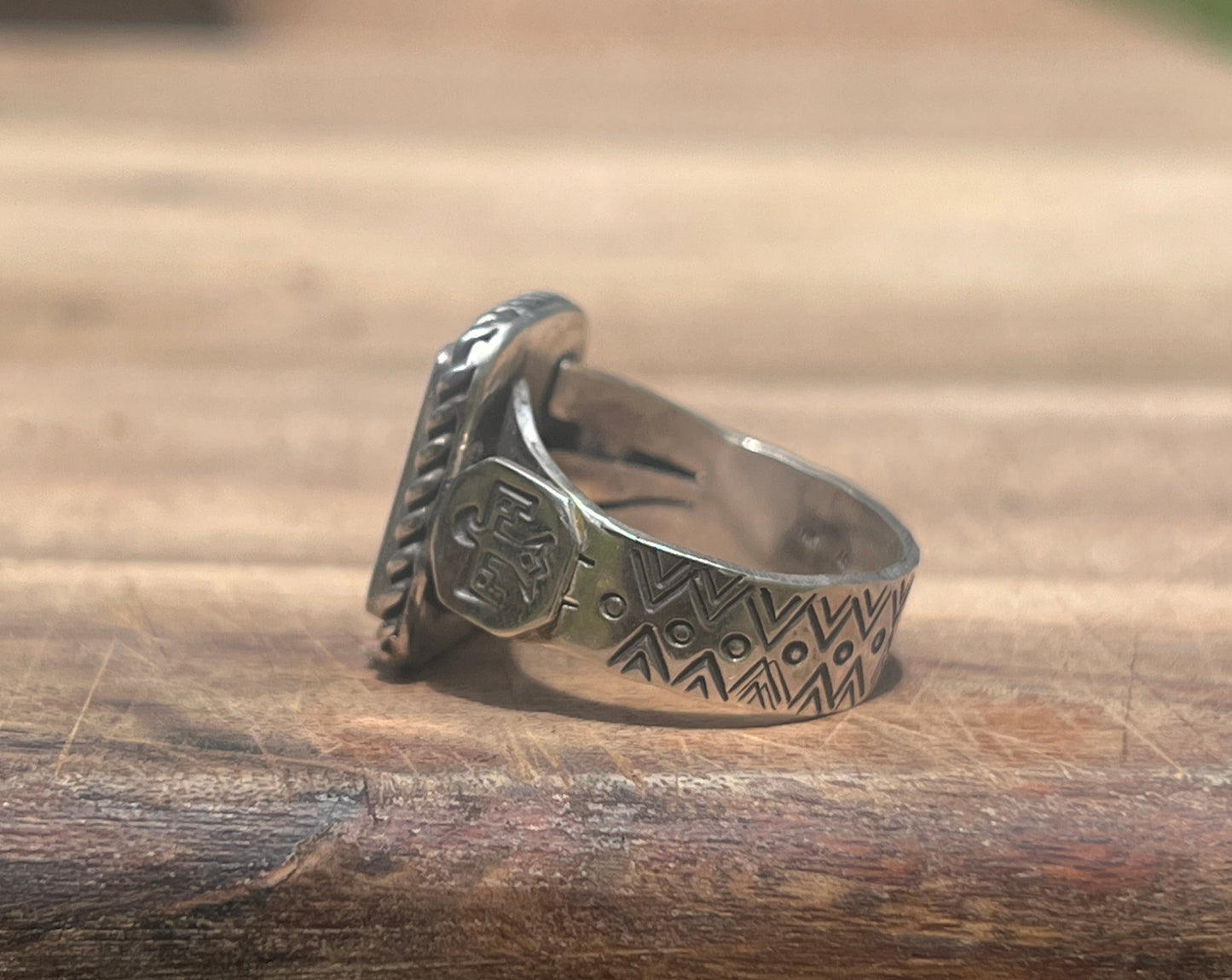 Onyx Thunderbird Ring {sz.12}