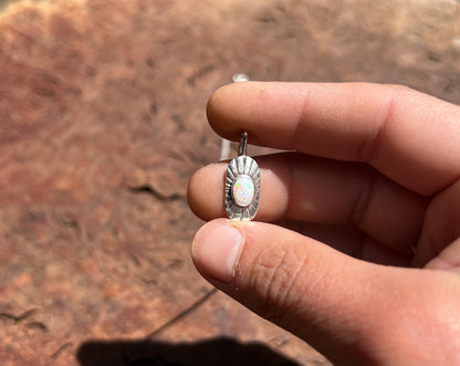 Opal Sunbeam Necklace