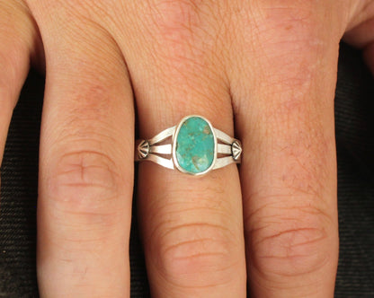 Turquoise Stud Ring {sz.12}