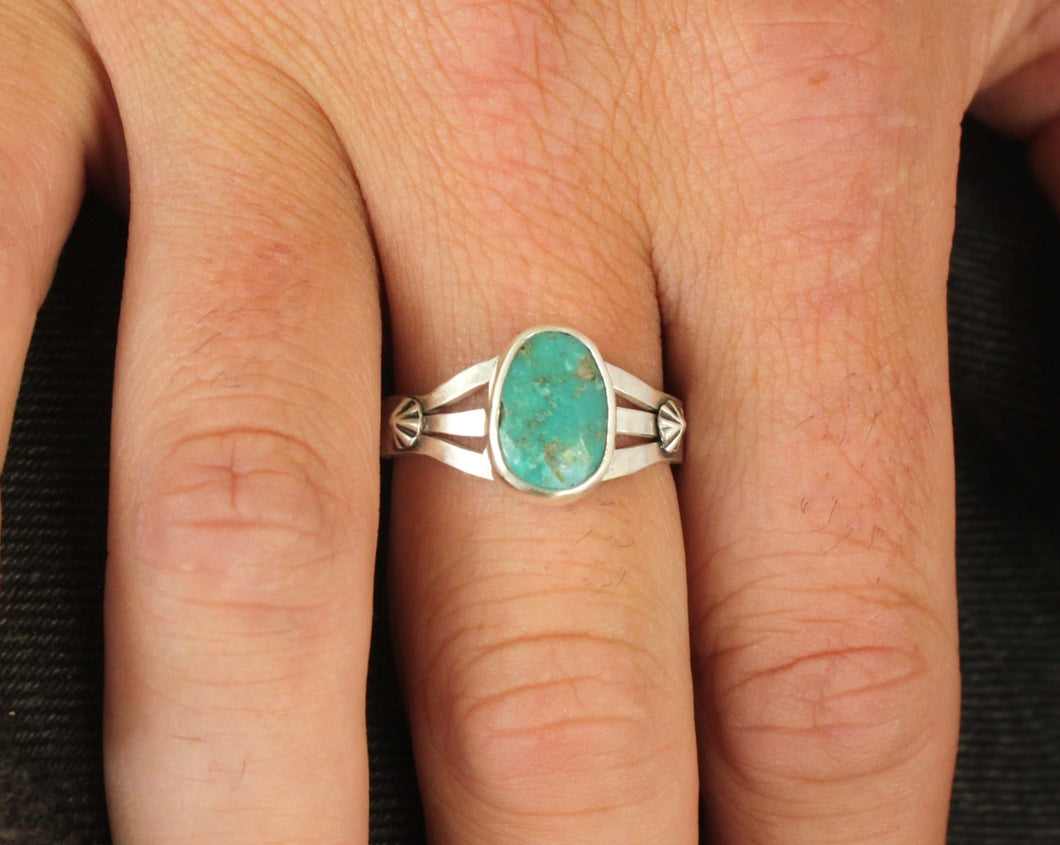Turquoise Stud Ring {sz.12}