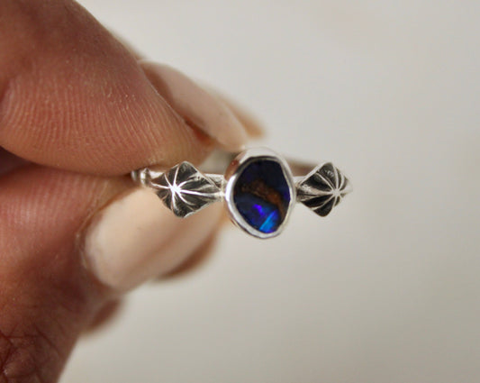 Boulder Opal Ring {sz.8}
