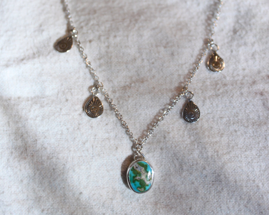 Sonoran Gold Charm Necklace