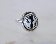 Load image into Gallery viewer, White Buffalo Ring {sz.8}
