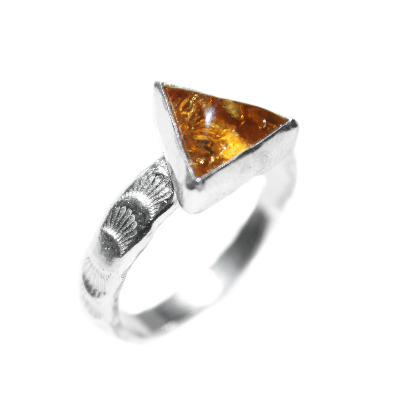 Amber Bermuda Ring {sz.9}