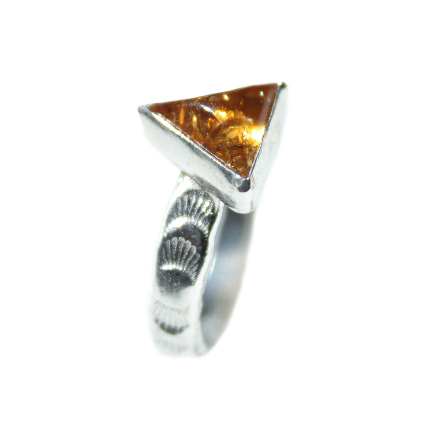 Amber Bermuda Ring {sz.9}