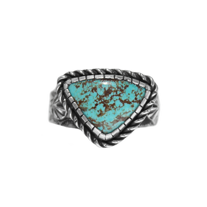 No. 8 Turquoise Ring {sz.11.5}