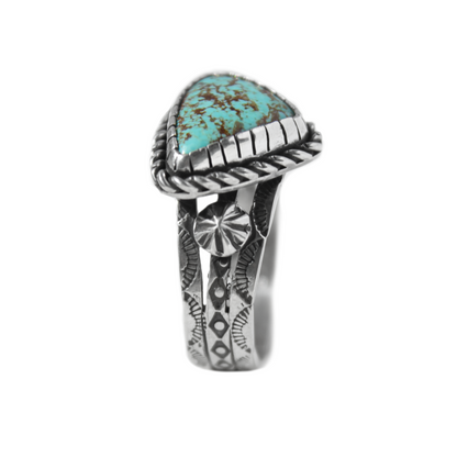 No. 8 Turquoise Ring {sz.11.5}