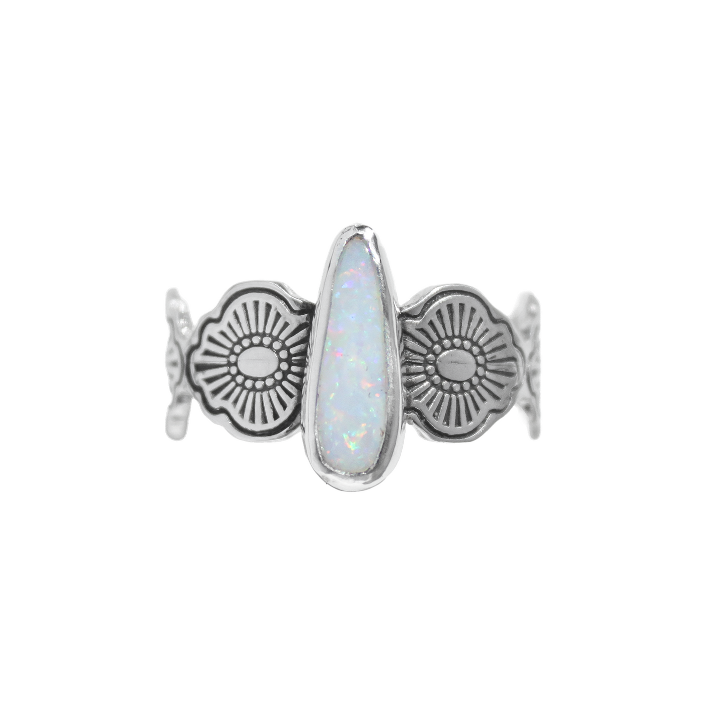 Heliobloom Opal Ring {sz.8.5}