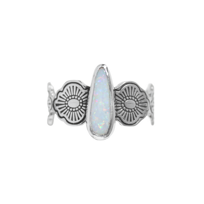 Heliobloom Opal Ring {sz.8.5}