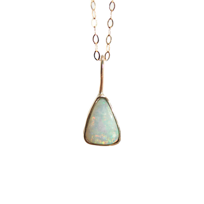 9ct Gold & Opal Necklace