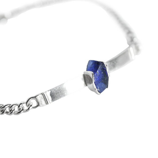 Cobalt Chain Bracelet {M}