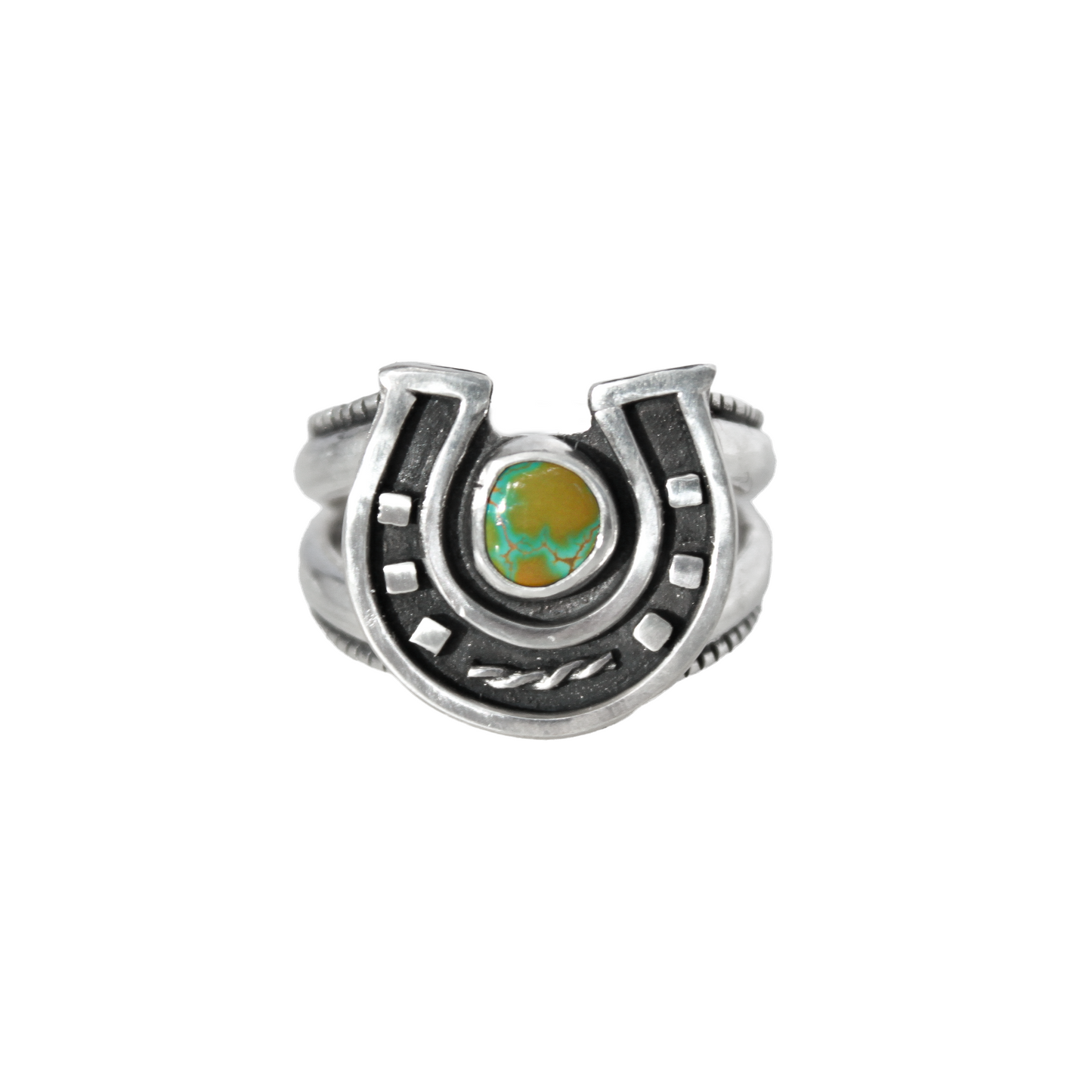 Lucky Horseshoe Ring {sz.8.75}