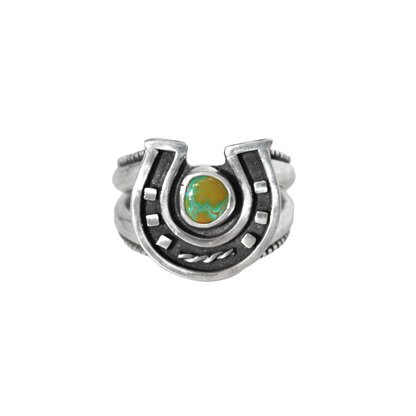 Lucky Horseshoe Ring {sz.8.75}