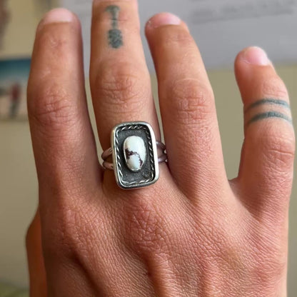 Wild Horse Box Ring {sz.6.75}