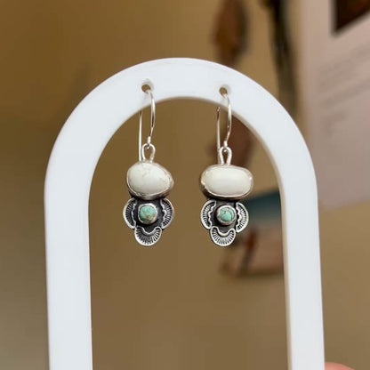 Wild Horse & Turquoise Earrings