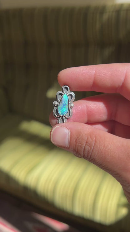 Boulder Opal Ring {size made to order}