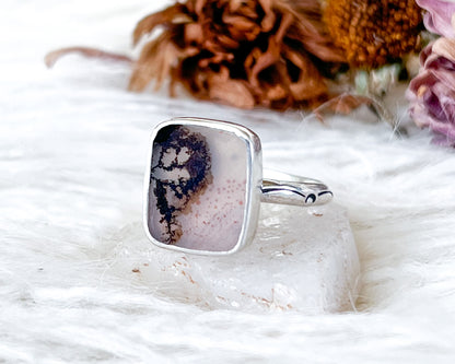 Dendritic Agate Ring No. 5 {sz.6.5}