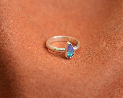 Boulder Opal Ring {sz.6.75}