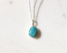 Load image into Gallery viewer, Diamond Turquoise Necklace

