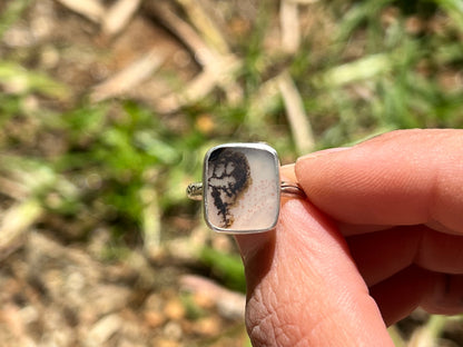 Dendritic Agate Ring No. 5 {sz.6.5}