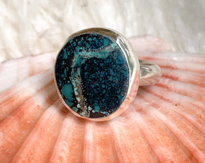 Riverbed Turquoise Ring {sz.7.75}