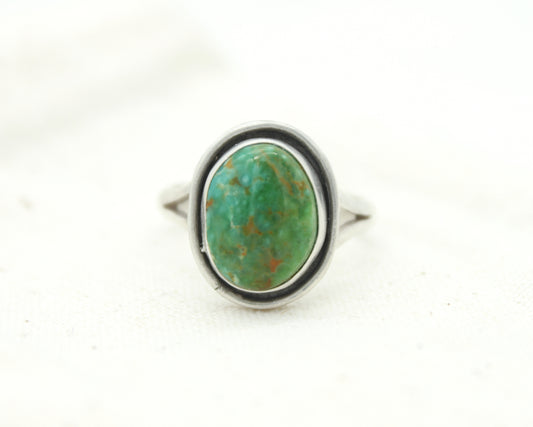 Cumpas Green Eye Ring {sz.7.75}