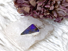 Load image into Gallery viewer, Koroit Opal Triangle Necklace
