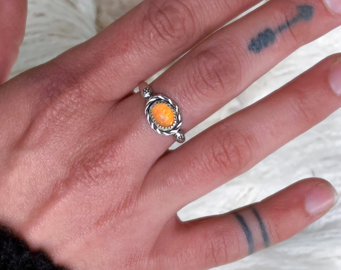 Ethiopian Opal Ring II {sz.8}