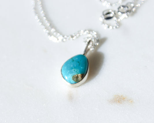 Diamond Turquoise Necklace