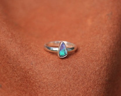 Boulder Opal Ring {sz.6.75}