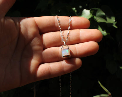 Pipe Opal Necklace