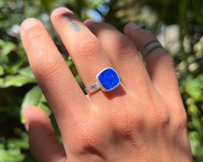 Lapis Ring {sz.8.25}