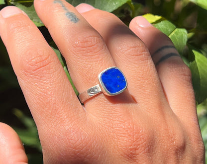 Lapis Ring {sz.8.25}