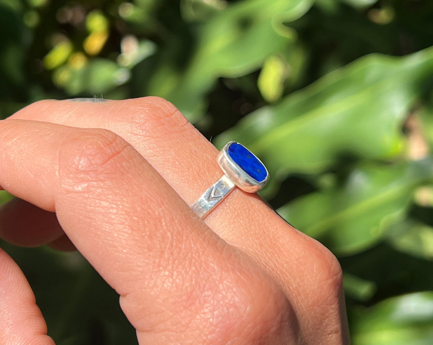 Lapis Ring {sz.8.25}