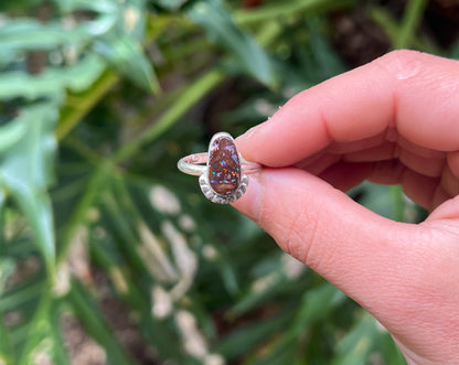 Koroit Boulder Opal Ring {sz. 8.75}