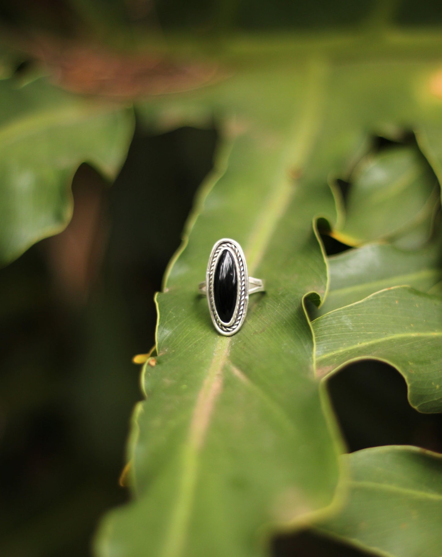 Black Onyx Ring {sz.7}